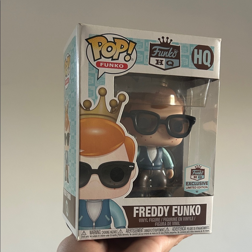 Funko Freddy Funko Exclusive Vinyl Figure with Black Sunglasses